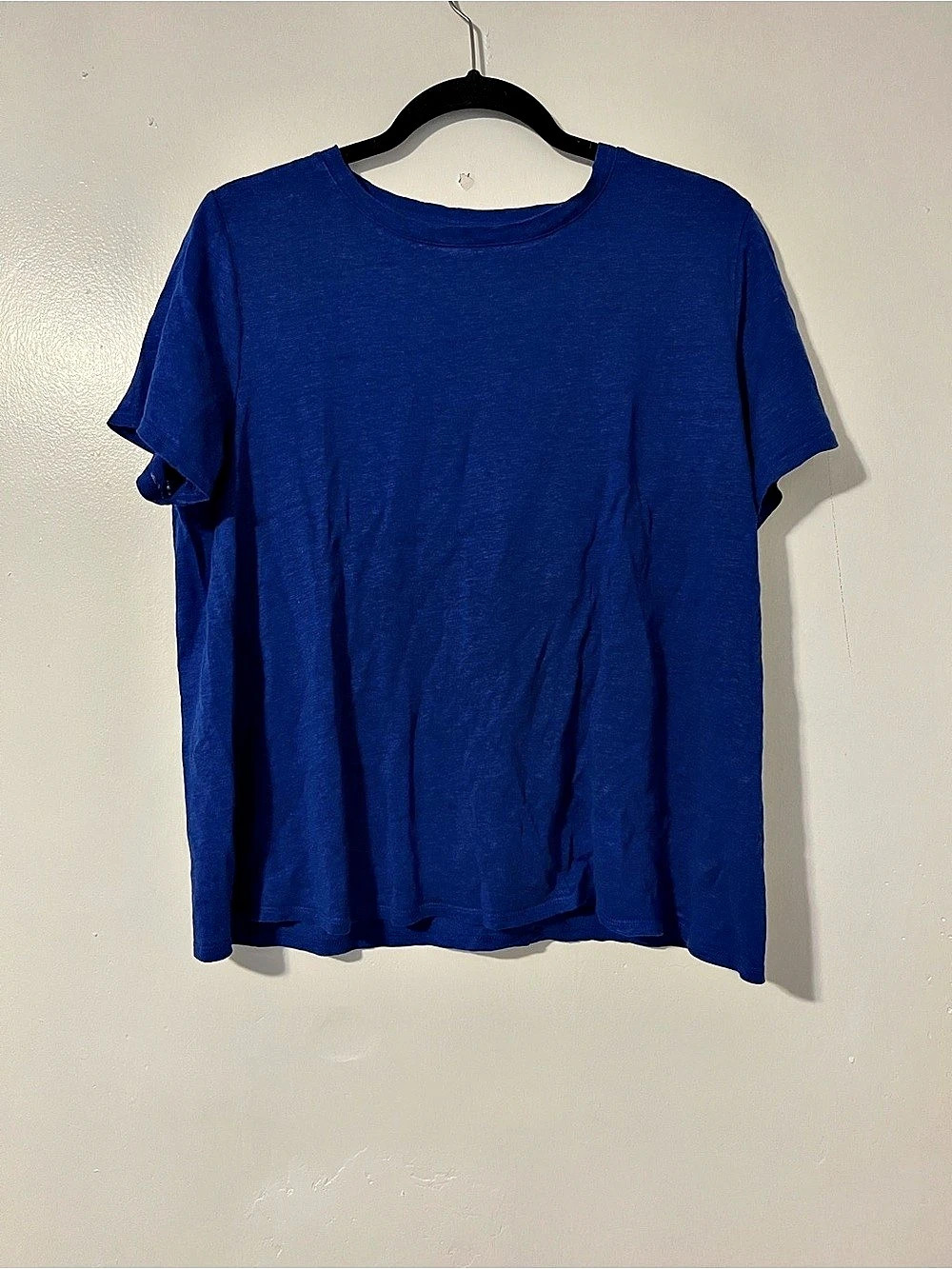 Eileen Fisher - Organic Linen - Top Blue Small